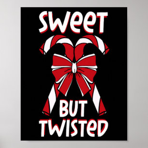 Diabetes Weihnachten Candy Cane Blut Zucker Diabet Poster