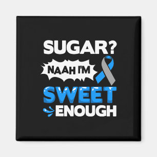 Diabetes-Zitate Diabetes Bekämpft Diabetes Awarene Magnet