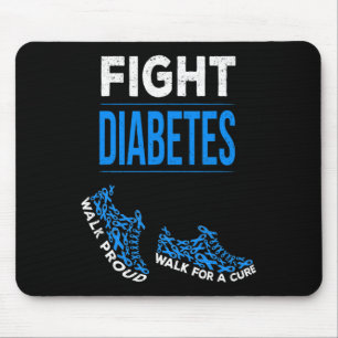 Diabeteswanderung für eine Kur-Sensibilisierungska Mousepad