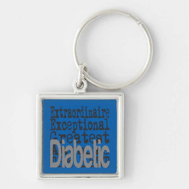Diabetiker Extraordinär Schlüsselanhänger (Vorne)