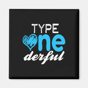 Diabetiker Typ 1 derful T1d Diabetes Bewusstsein Magnet