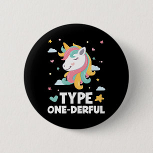 Diabetiker Typ 1 Diabetes Typ 1 Derful Unico Button