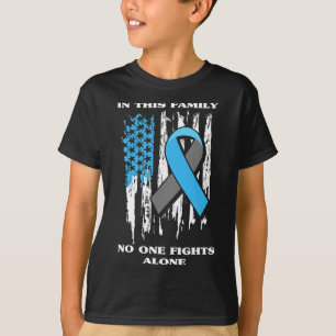 Diabetiker Typ 1 T1D Diabetes Bewusstsein USA Flag T-Shirt