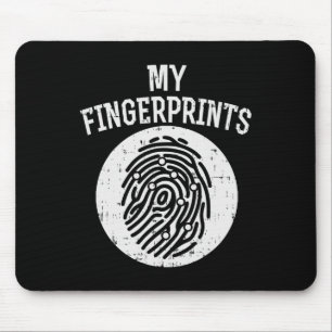 Diabetische Fingerabdrücke Typ 1 Mousepad