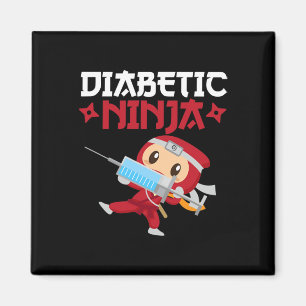 Diabetische Ninja Typ 1 Diabetes Magnet