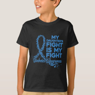Diabetische Tochter Mutter Kampf gegen Diabetes Be T-Shirt