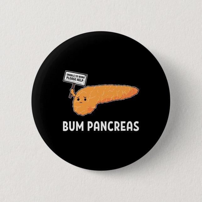 Diabetische Typ-1-Spaß-Methode Button (Vorderseite)