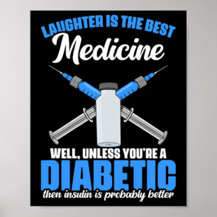 Diabetisches Insulin Diabetes mellitus Erreger Dia Poster