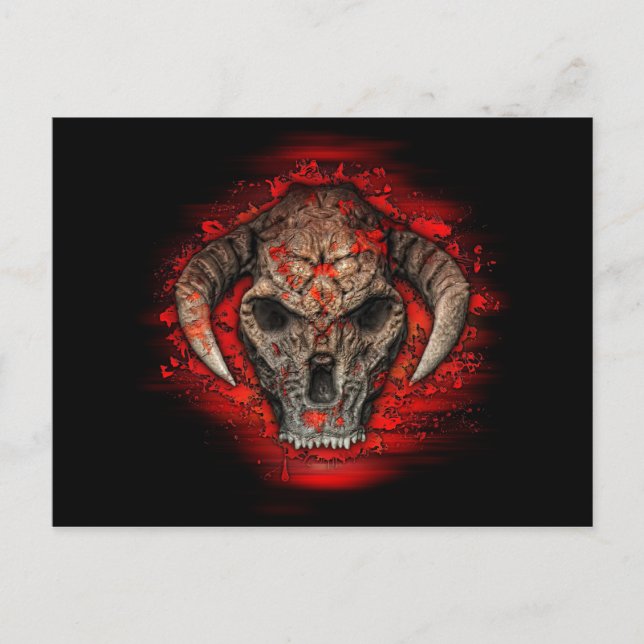 Diablo Postkarte (Vorderseite)