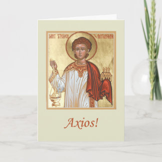 Diaconate Grußkarte Karte
