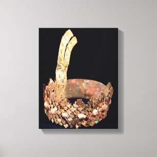 Diadem, Chimu Leinwanddruck