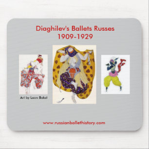 Diaghilevs Balletts Russes Mousepad