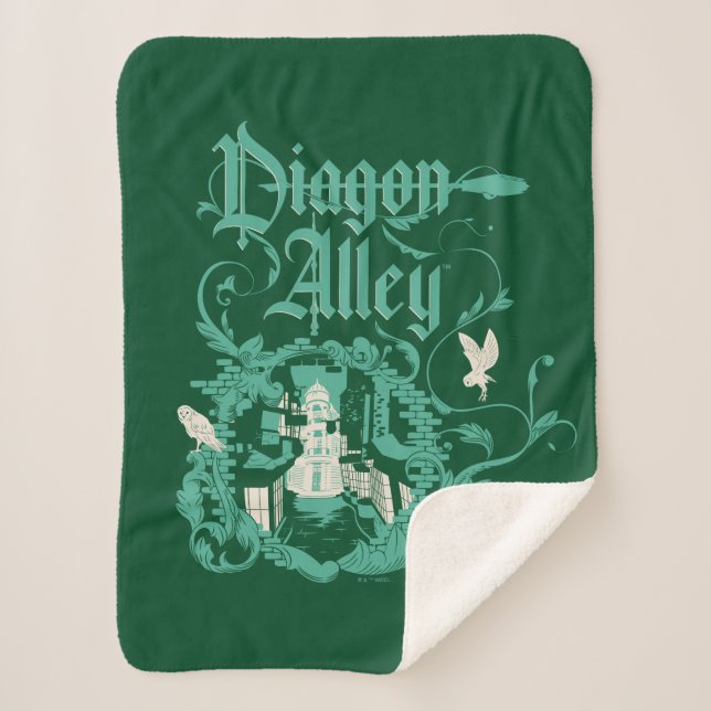 DIAGON ALLEY™ Vintag Graphic Sherpadecke (Vorderseite)