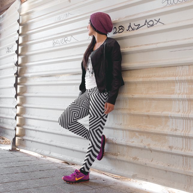 Diagonal Crossing Pattern Leggings (Von Creator hochgeladen)