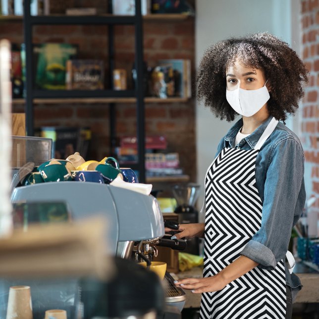 Diagonal Crossing Pattern Schürze (Von Creator hochgeladen)