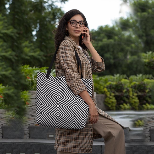 Diagonal Crossing Pattern Tasche (Von Creator hochgeladen)