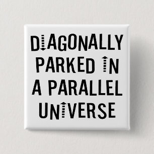 Diagonal geparkt button