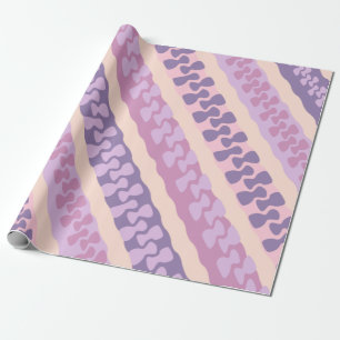 Diagonal gestreiftes Geschenkpapier