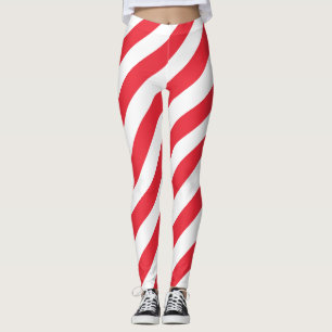 Diagonal gestrichen leggings