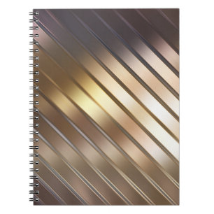 Diagonal golden abstrakten eleganten Hintergrund. Notizblock