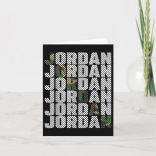Diagonal Jordan Camouflage Pattern Green Camouflag Karte