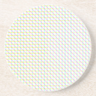 Diagonal Lines Getränkeuntersetzer