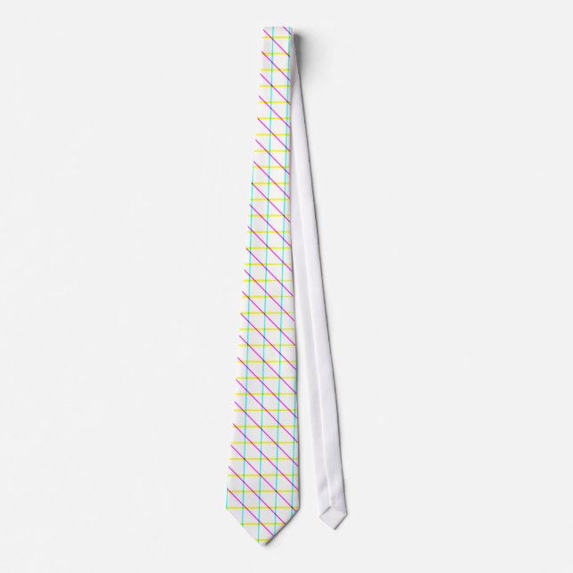 Diagonal Lines Krawatte (Vorderseite)