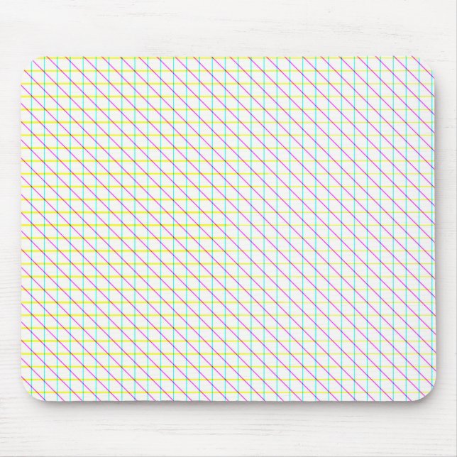 Diagonal Lines Mousepad (Vorne)