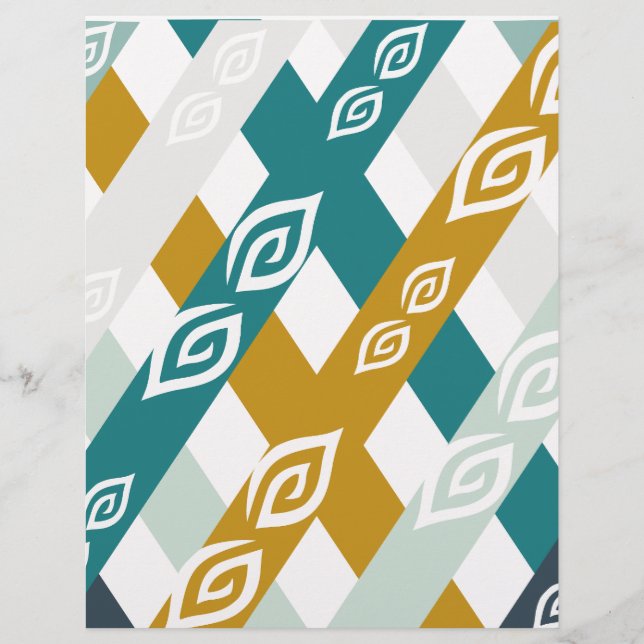 Diagonal-Linienmuster: (Vorderseite)