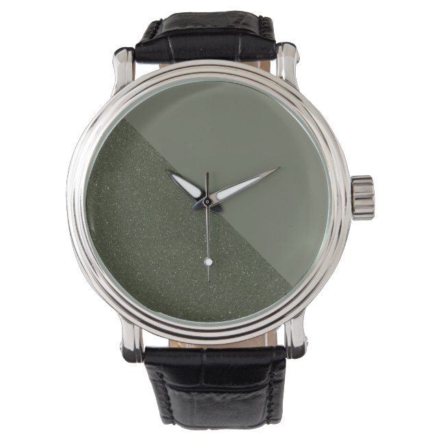Diagonal Moss Dual-Tone Custom eWatch Armbanduhr (Vorderseite)