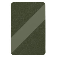 Diagonal Moss Green Modern Magnet - individuell an