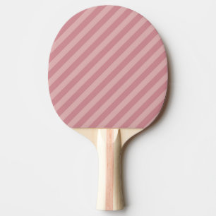 Diagonal Pink Streifen Tischtennis Schläger