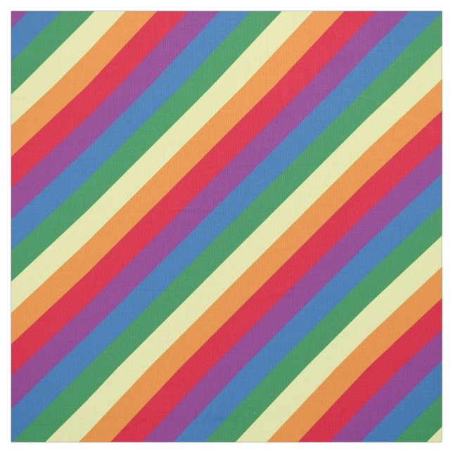 Diagonal-Regenbogenmuster Stoff (Muster)