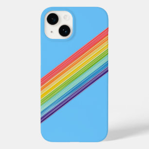 Diagonal Regenbogenstreifen Case-Mate iPhone Gehäu 14 Hülle
