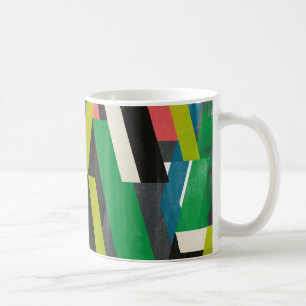 Diagonal-Slipstream-Muster Kaffeetasse