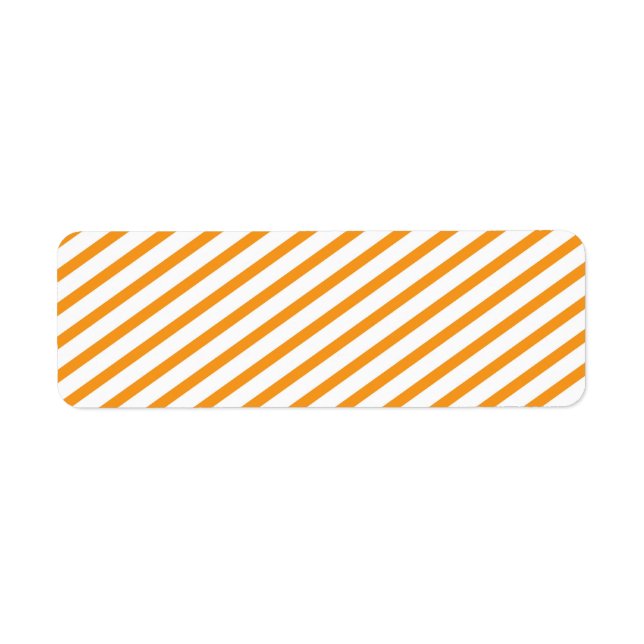 Diagonal Stripe Orange Muster (Vorne)