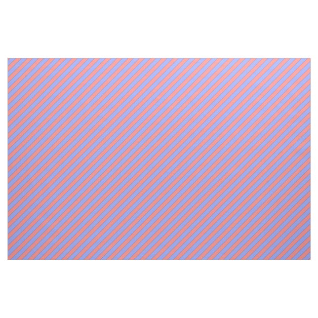 Diagonal Stripmuster (rosa und lila) Stoff (Fat Quarter (45,7 x 55,9 cm))