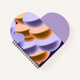 Diagonale Gradienten Notizbuch