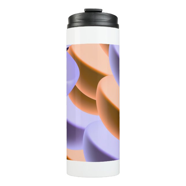 Diagonale Gradienten Thermosbecher (Vorderseite)