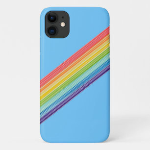Diagonale Regenbogenstreifen Case-Mate iPhone Hülle
