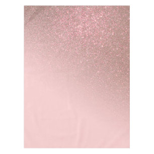 Diagonale Rose Gold Blush Pink Ombre Gradient Tischdecke