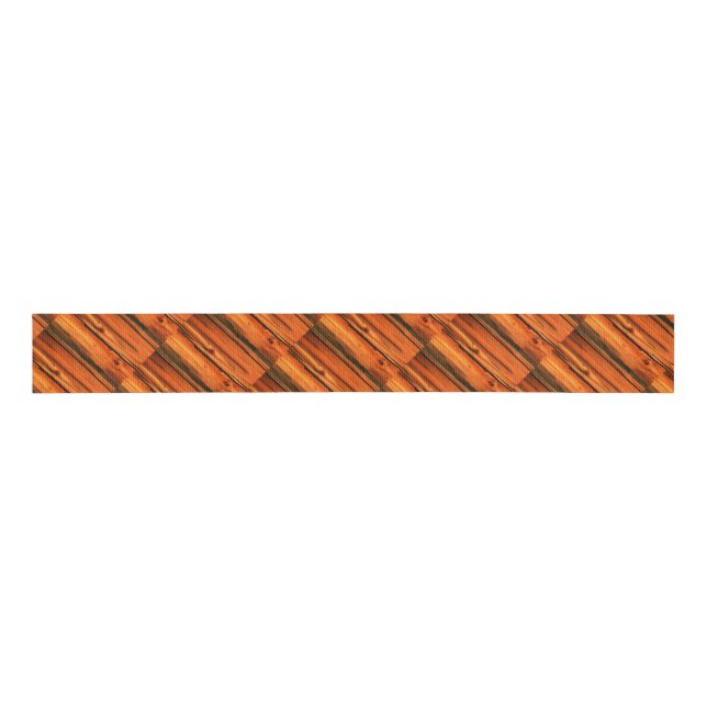 Diagonale rustikale Kiefernplatten Ripsband (Vorderseite)