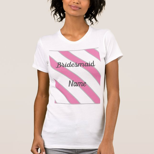 Diagonaler Design-T - Shirt (Vorderseite)