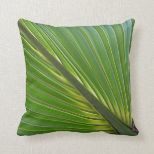 Diagonales Palmblatt Pilllow Kissen