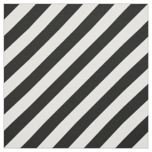Diagonales Streifen-Schwarzweiss-Muster Stoff