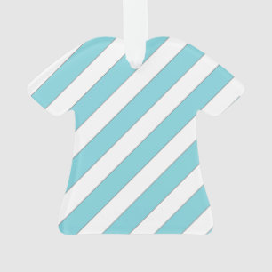 Diagonalstreifen hellblau ornament