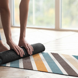 Diagonalstreifen Yogamatte