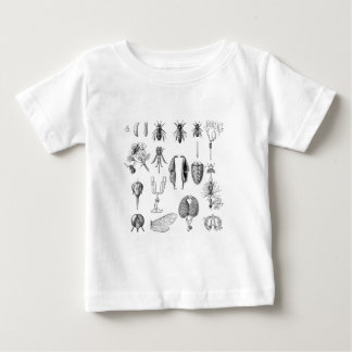 Diagramm der Insekten-Teile Baby T-shirt