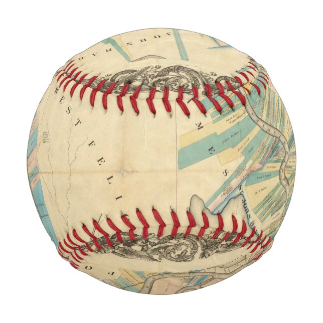 Diagramm des Unteren Mississippi Baseball (Vorderseite)