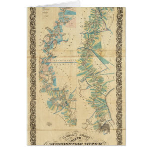 Diagramm des Unterlauf des Mississippi